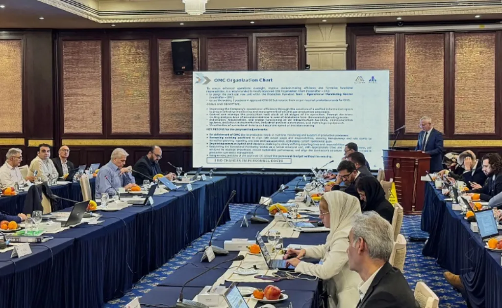 تصویب برنامه جامع توسعه و افزایش تولید میادین چشمه‌خوش، دالپری و پایدار شرق