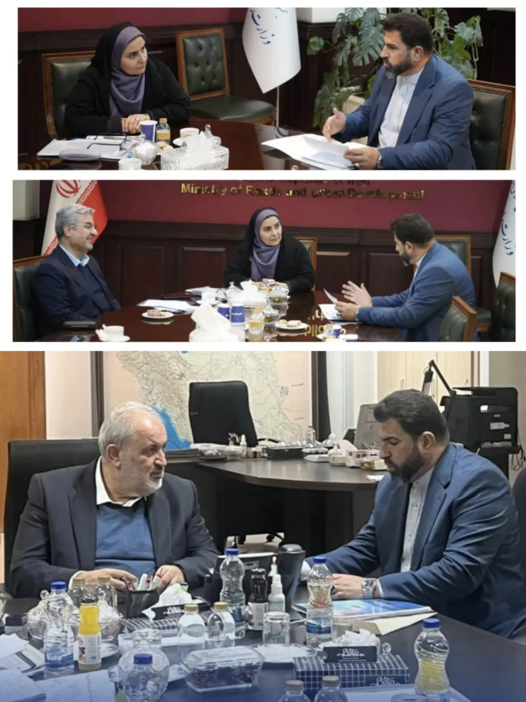 دیدار تاثیرگذار نماینده مردم شوش و کرخه، با وزرای راه و شهرسازی و نیرو