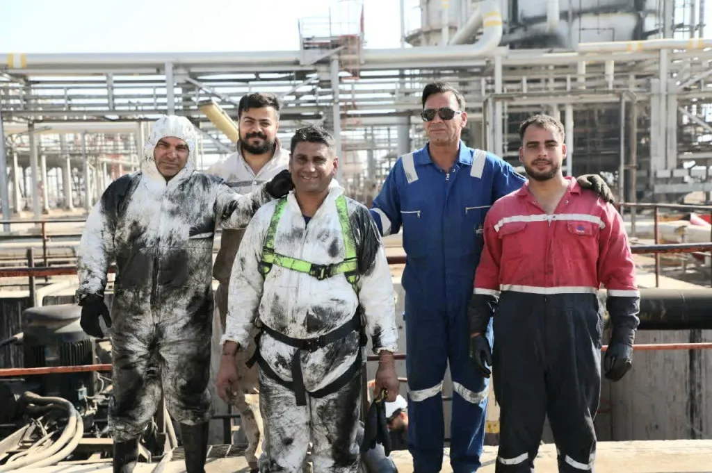 تعمیرات اساسی كلوز درین، در جهت تولید پایدار نفت در حال انجام است