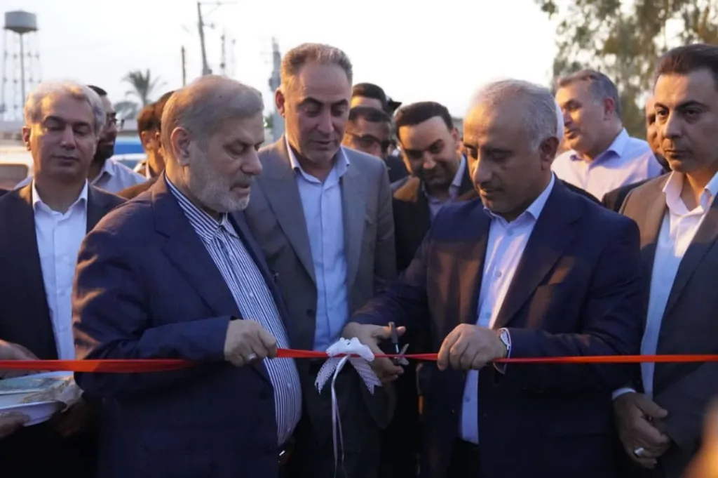 هدیه پتروشیمی بندرامام به شهروندان ماهشهر در هفته دولت؛ افتتاح پل هم‌سطح با هدف کاهش ترافیک